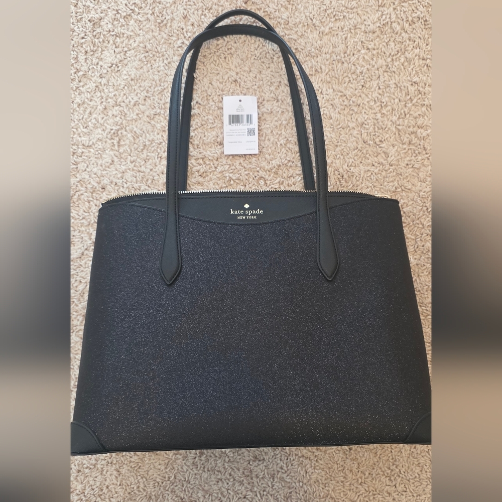 Kate Spade Glitter Fabric Tote
